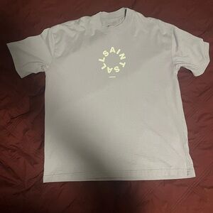 Oversized Purple AllSaints T-shirt size small